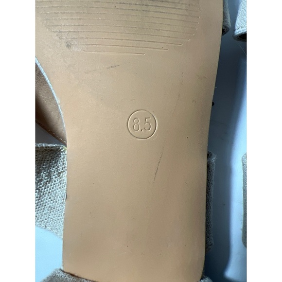 Joie  Cream Sandals Minimalist Slip-On - Picture 8 of 10